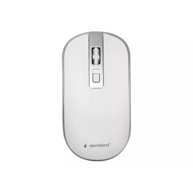 Maus USB Optisch Kabellos WEISS/SILBER MUSW-4B-06-WS Gembird