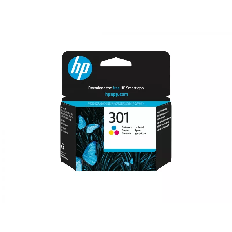 HP 301 Original Tintenpatrone, 3-Farben