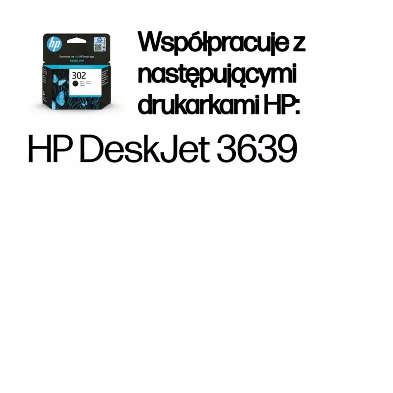 HP 302 Schwarz Original Tintenpatrone