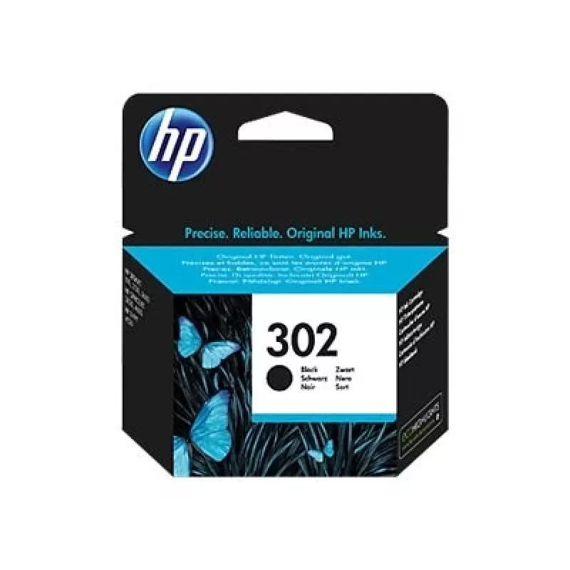 HP 302 Schwarz Original Tintenpatrone