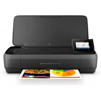 HP Officejet 250 Mobile All-in-One MFP Farbtintenstrahldrucker A4 8 Seiten/Min. Kopieren 10 Seiten/Min. Drucken 50 Blatt USB Wi-Fi