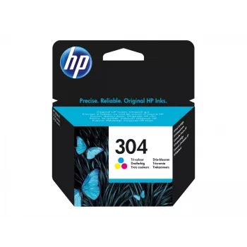 HP 304 Tri-Color Original-Tintenpatrone