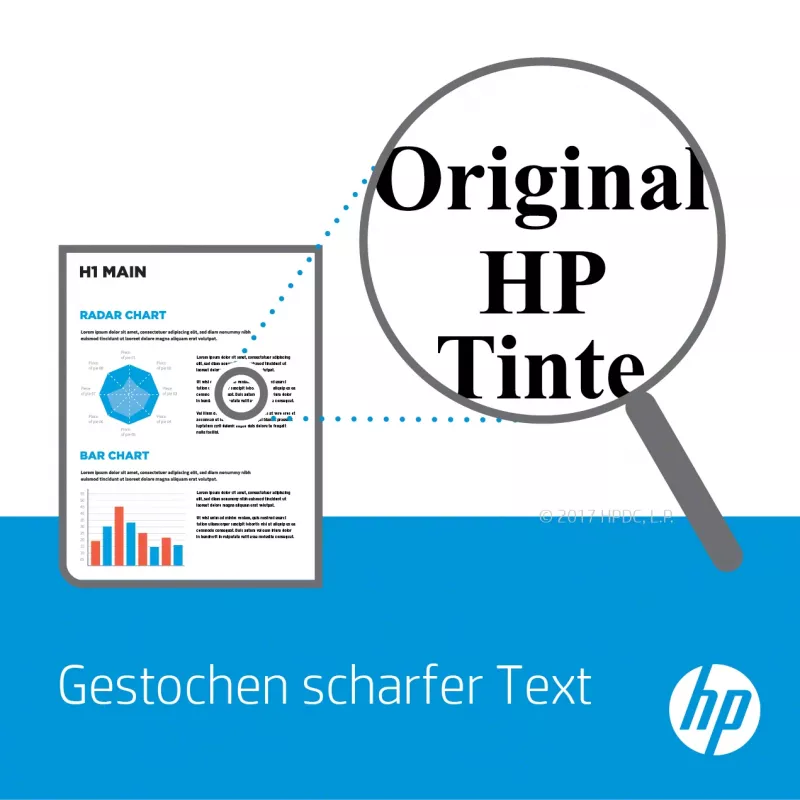 HP 304 Tri-Color Original-Tintenpatrone