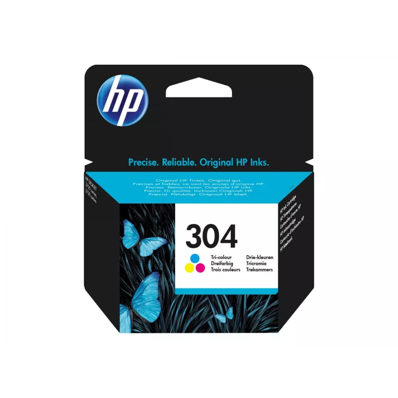 HP 304 Tri-Color Original-Tintenpatrone