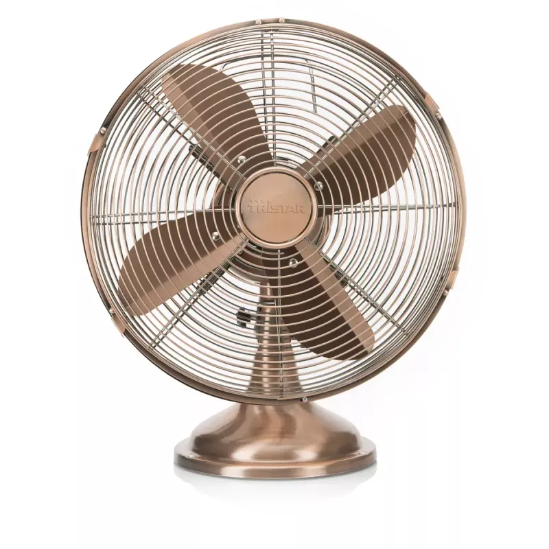 Tischventilator Tristar VE-5970 Retro Tischventilator Kupfer 30 cm