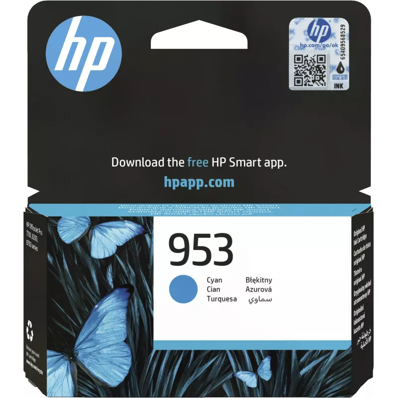 Cartridge HP 953 Cyan 630 Seiten