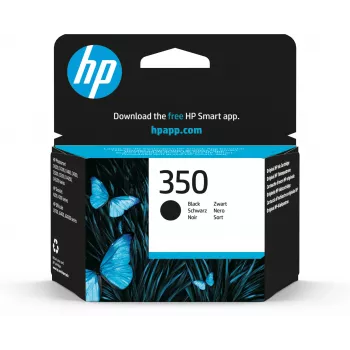 HP 350 Original schwarze Tintenpatrone
