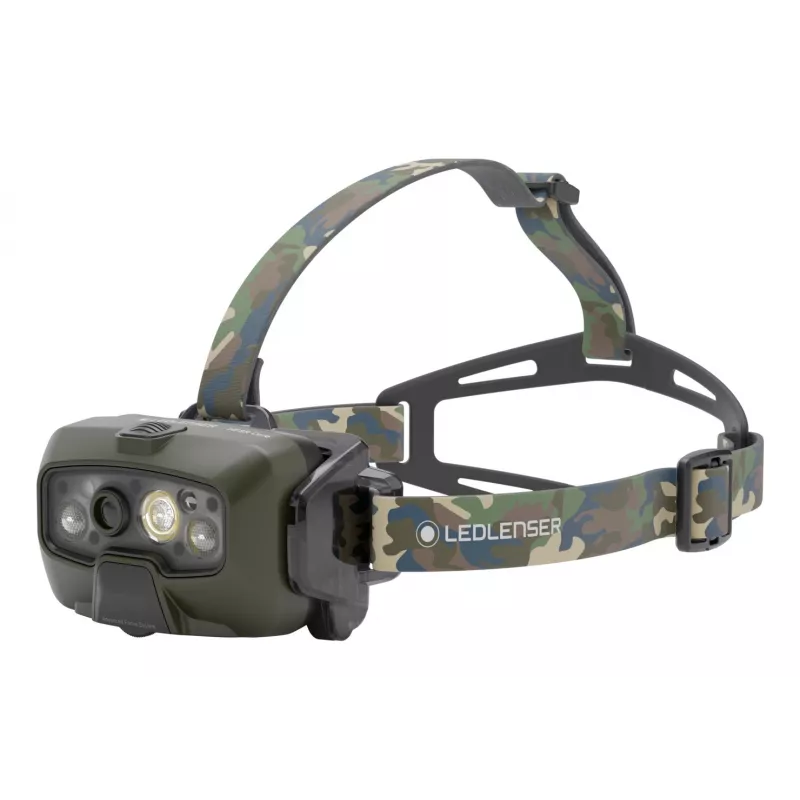 Ledlenser HF8R Core RGB Camouflage - Stirnlampen Taschenlampe LED, grün