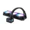 Alphacool Eisbaer Pro Aurora 360 Prozessor All-in-One-Flüssigkeitskühler 12 cm Schwarz, Weiß 1 St.