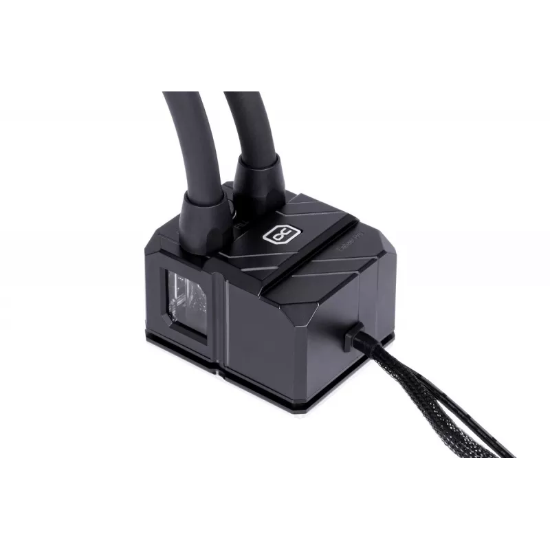 Alphacool Eisbaer Pro Aurora 360 Prozessor All-in-One-Flüssigkeitskühler 12 cm Schwarz, Weiß 1 St.
