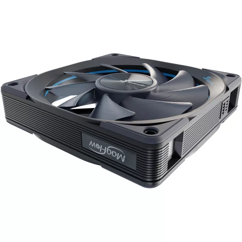 MagFlow 1225 PWM (1-Fan Kit) 120,4 x 124,2 x 26,6 mm / Fluiddynamisches Lager / 63,33 CFM / 33,78 dBa / 2200 U/min / Magnetkabel für einfache Installation (MAGFLOW-1)