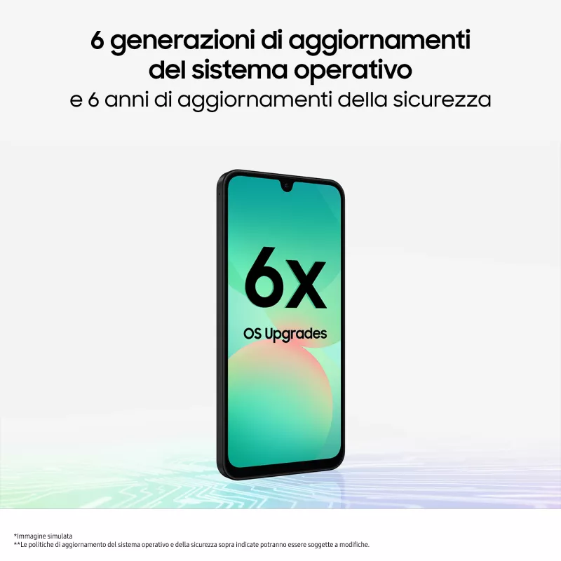 Samsung Galaxy A26 17 cm (6.7) Hybrid Dual SIM Android 15 5G USB Type-C 8 GB 256 GB 5000 mAh Schwarz
