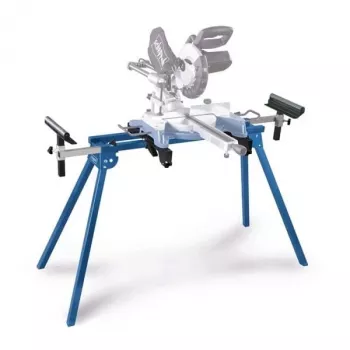 Kappsägeständer Scheppach UMF1550, Metall-4-Bein-Ständer, max. Tragfähigkeit 150 kg, max. Länge 194,5 cm, Größe 950×540×810 mm, schwarz