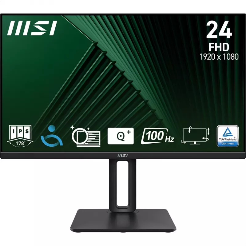 MSI Pro MP245PG 24 Zoll IPS FHD HDMI/DP Pivot - Flachbildschirm - 61 cm