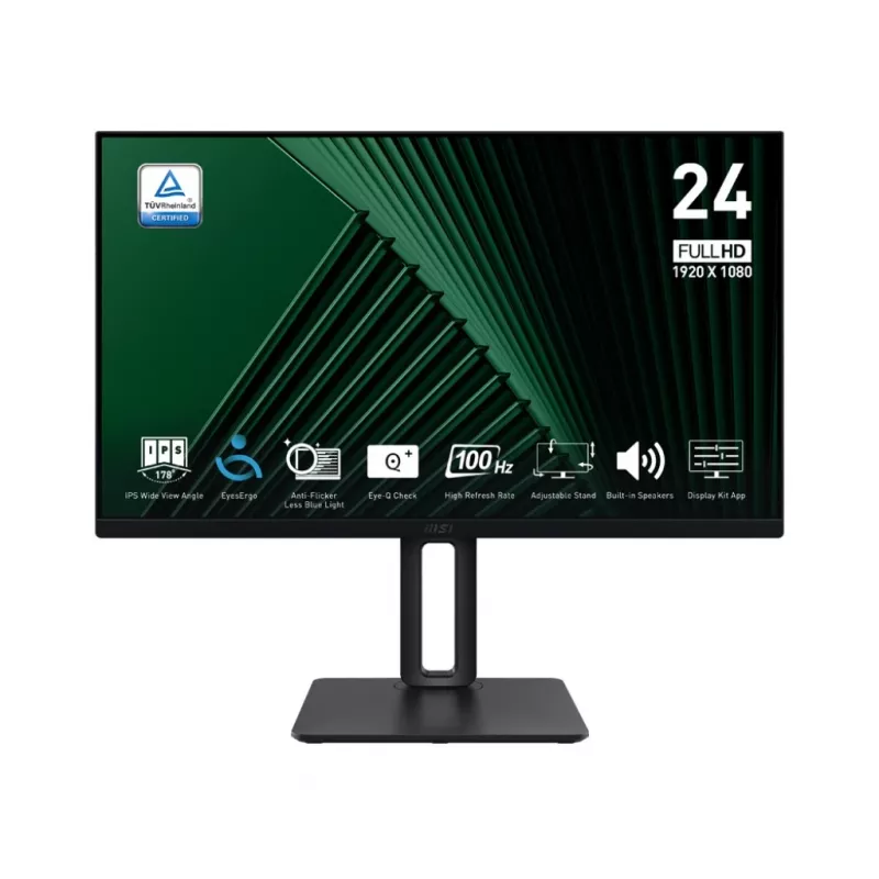 MSI Pro MP245PG 24 Zoll IPS FHD HDMI/DP Pivot - Flachbildschirm - 61 cm