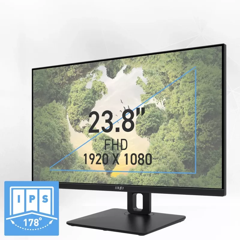 MSI Pro MP245PG 24 Zoll IPS FHD HDMI/DP Pivot - Flachbildschirm - 61 cm