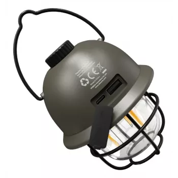 USB-betriebene Camping-Laterne Nitecore LR40 100 lm Olive