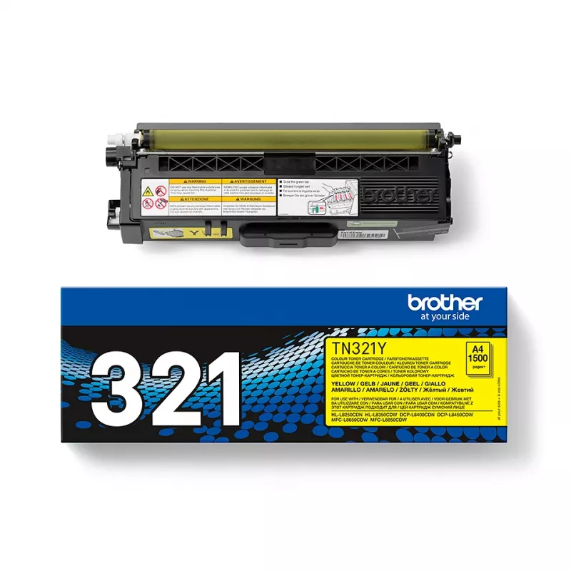 Tonerkartusche Brother TN-321Y 3000 Seiten Gelb