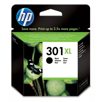 HP 301XL High Yield Schwarz Original Tintenpatrone
