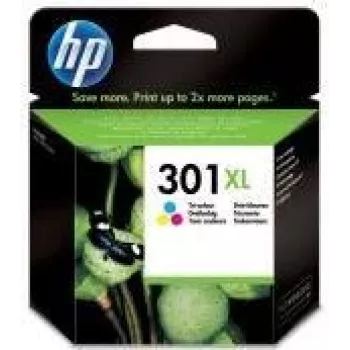 HP 301XL High Yield Tri-color Original Tintenpatrone