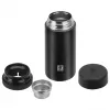 Isolierflasche ZWILLING THERMO 0,42 L, Edelstahl, Schwarz, 7 h heiß / 10 h kalt