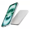 ZENS Pro 1 schlank 5000 mAh Kabelloses Laden Weiß