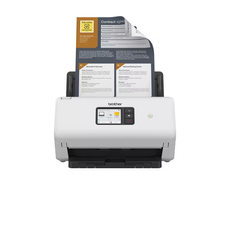 ADF-Scanner Brother ADS-4500W 600 x 600 DPI A4 Schwarz Weiß