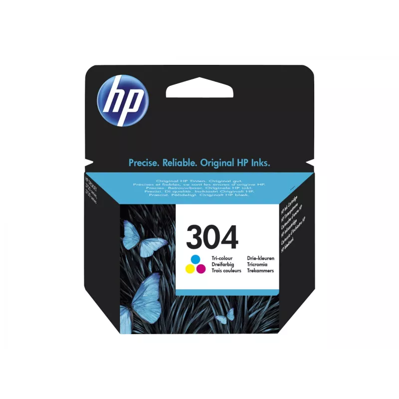 HP 304 Dreifarben-Tintenpatrone