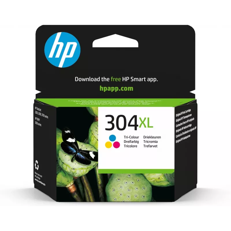 HP 304XL Tri-color Original Tintenpatrone