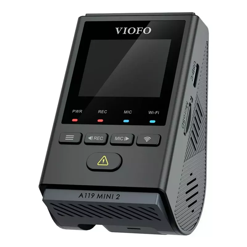 Dashcam VIOFO A119 MINI 2-G GPS – 1‑Kanal Quad HD 2560×1440, Sony STARVIS 2 IMX675, 60 fps, 140° F1.6, GPS, Wi‑Fi, Dual‑Band, Parkmodus