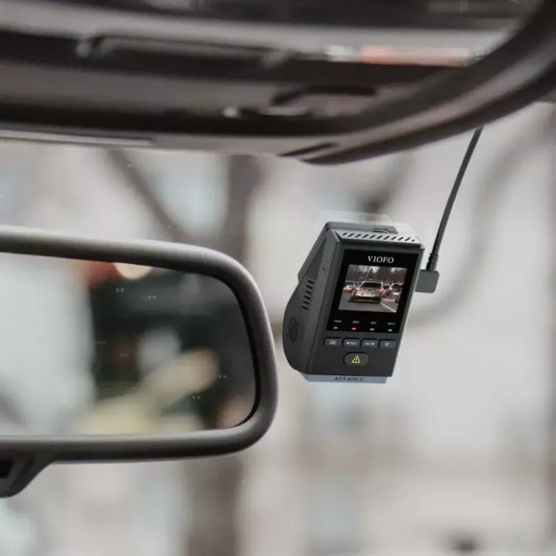 Dashcam VIOFO A119 MINI 2-G GPS – 1‑Kanal Quad HD 2560×1440, Sony STARVIS 2 IMX675, 60 fps, 140° F1.6, GPS, Wi‑Fi, Dual‑Band, Parkmodus