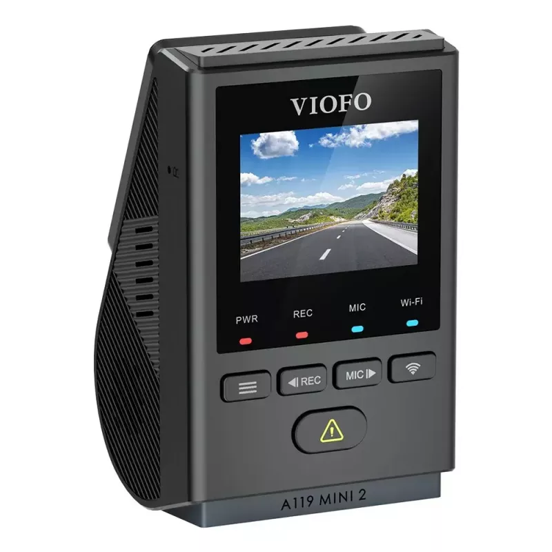 Dashcam VIOFO A119 MINI 2-G GPS – 1‑Kanal Quad HD 2560×1440, Sony STARVIS 2 IMX675, 60 fps, 140° F1.6, GPS, Wi‑Fi, Dual‑Band, Parkmodus