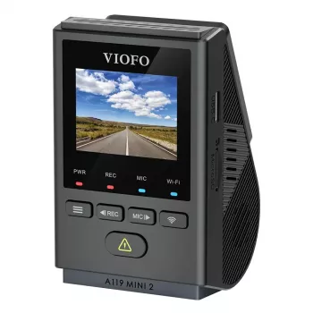 Dashcam VIOFO A119 MINI 2-G GPS – 1‑Kanal Quad HD 2560×1440, Sony STARVIS 2 IMX675, 60 fps, 140° F1.6, GPS, Wi‑Fi, Dual‑Band, Parkmodus