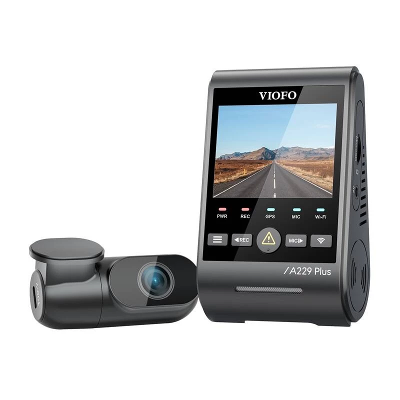 Dashcam VIOFO A229 PLUS 2CH 2K + 2K WiFi GPS A229 PLUS 2CH-G