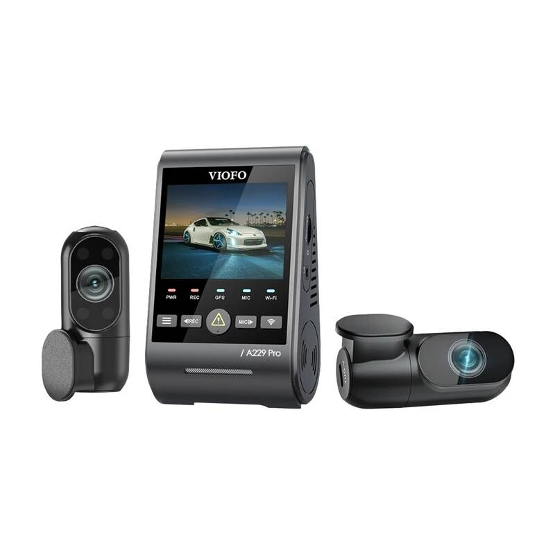 Dashcam VIOFO A229 PRO 3CH 4K + 2K + 1080P WiFi GPS