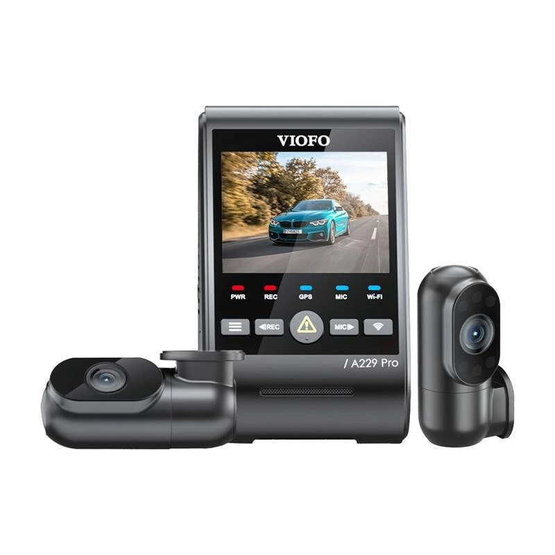 Dashcam VIOFO A229 PRO 3CH 4K + 2K + 1080P WiFi GPS