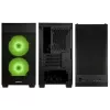 Lian Li LANCOOL 205M Mesh Micro-ATX-Gehäuse, gehärtetes Glas, Schwarz
