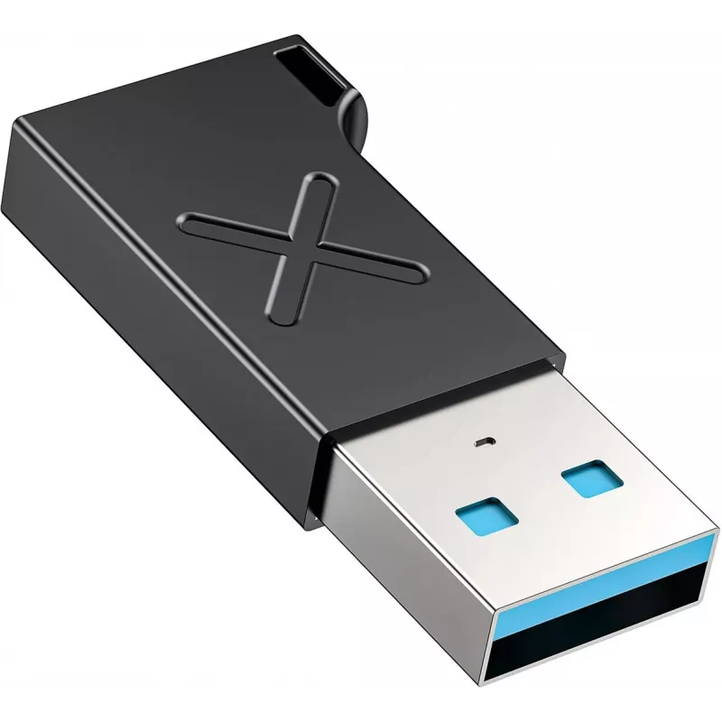 Unitek USB-C auf USB-A Adapter A1049ABK01 — schwarz, kompakter Adapter USB-C (Buchse) auf USB-A (Stecker)