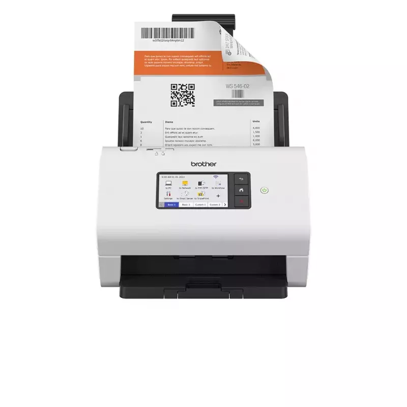 ADF + Einzugscanner Brother ADS-4900W 600 x 600 DPI A4 Schwarz Weiß