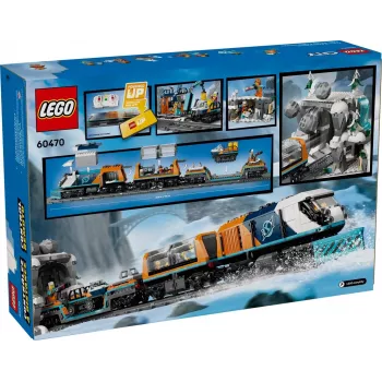 LEGO CITY 60470 Forscher Arctic Polar Express Zug