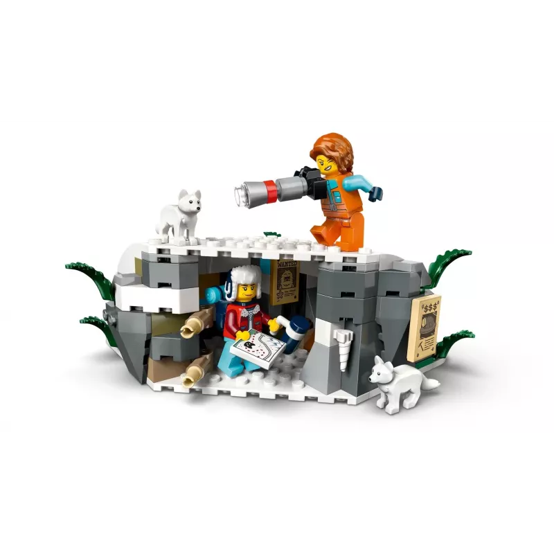 LEGO CITY 60470 Forscher Arctic Polar Express Zug