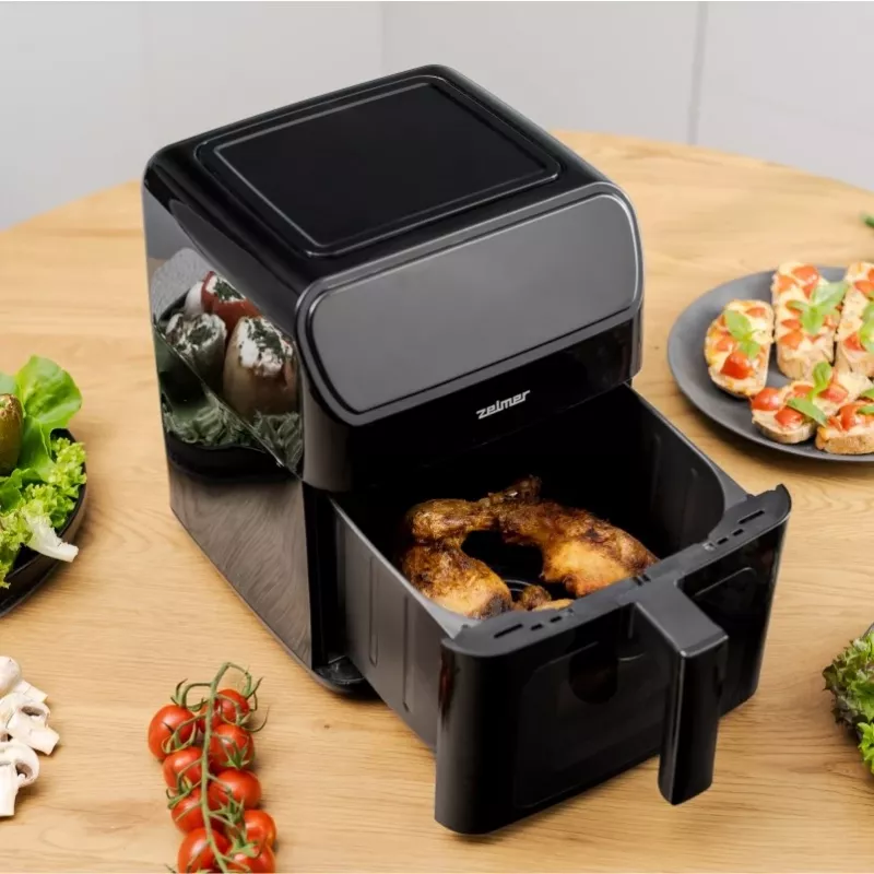 Zelmer ZAF6500 Heißluftfritteuse 6.5 l 1500 W Schwarz