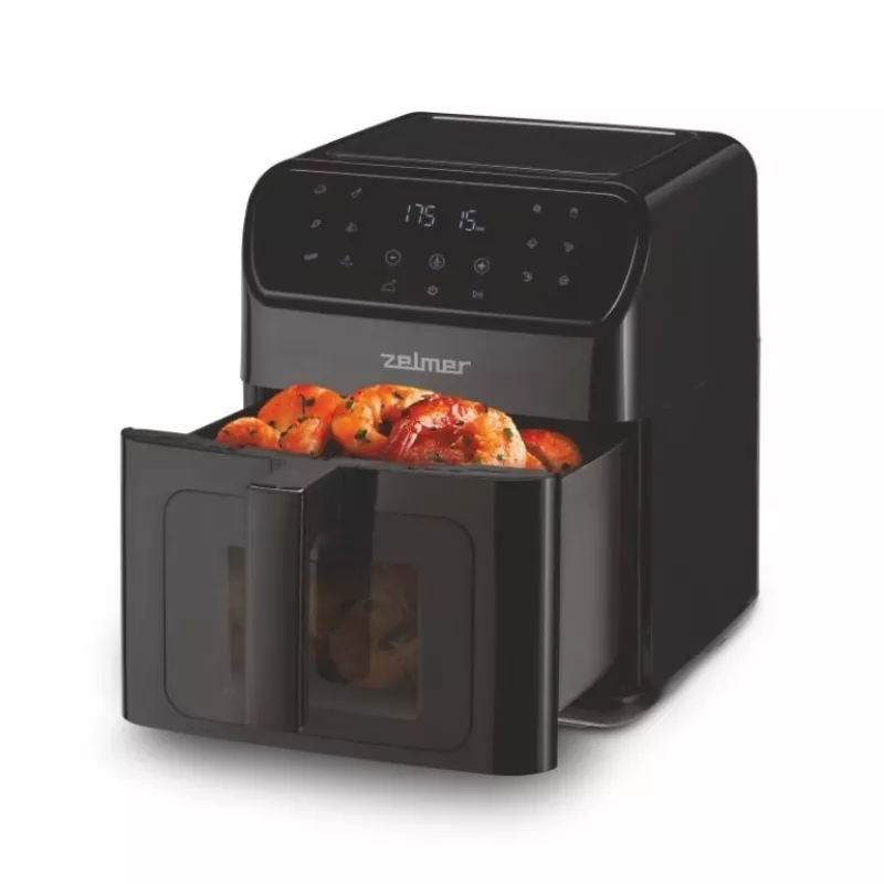 Zelmer ZAF6500 Heißluftfritteuse 6.5 l 1500 W Schwarz