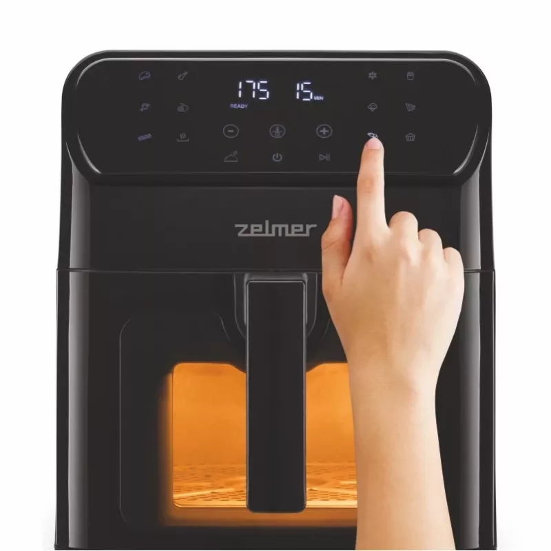 Zelmer ZAF6500 Heißluftfritteuse 6.5 l 1500 W Schwarz