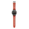 Smartwatch Amazfit T-Rex 3 Lava — 1,5-Zoll-AMOLED, 480×480, GPS, 700 mAh, 32 GB, Edelstahlgehäuse, Silikonarmband