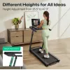 Urevo Laufband mit integriertem Arbeits- und Übungstisch Foldi 3S Maximales Benutzergewicht 120 kg Mindestgeschwindigkeit 1 km/h Höchstgeschwindigkeit 12 km/h
