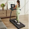 Urevo Laufband mit integriertem Arbeits- und Übungstisch Foldi 3S Maximales Benutzergewicht 120 kg Mindestgeschwindigkeit 1 km/h Höchstgeschwindigkeit 12 km/h