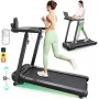Urevo Laufband mit integriertem Arbeits- und Übungstisch Foldi 3S Maximales Benutzergewicht 120 kg Mindestgeschwindigkeit 1 km/h Höchstgeschwindigkeit 12 km/h