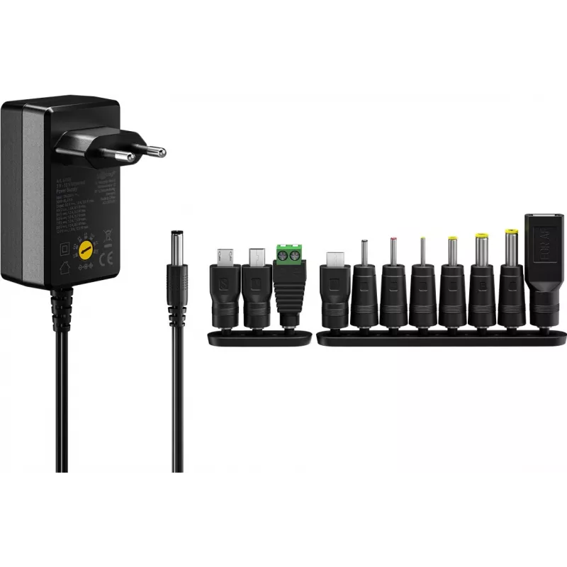 Goobay 64569 Ladegerät für Mobilgeräte Universal Schwarz AC - DC Indoor (64569)