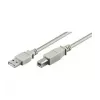 Logilink USB 2.0 Verbindungskabel USB-A auf USB-B USB A Stecker USB B Stecker